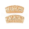 Hollow Out Brass Tube Beads KK-G532-03G-1