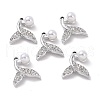 Alloy Rhinestone Pendants ALRI-H004-02P-2