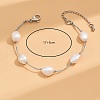 Plastic Imitation Pearl Beaded Beacelets for Women PQ4563-5
