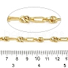 Brass knot Link Chains CHC-C014-30G-3