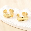 Brass Cuff Earrings EJEW-K309-16G-1