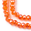 Electroplate Glass Beads Strands EGLA-A034-T1mm-A23-3