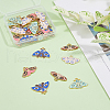 DICOSMETIC 30Pcs 5 Styles Alloy Enamel Pendants ENAM-DC0001-70-4