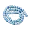 Opaque Glass Beads Strands GLAA-T031-01O-02-3