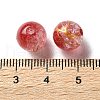 Transparent Crackle Acrylic Beads DACR-D300-01F-10mm-3
