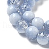 Crackle Glass Beads Strands X1-GLAA-U001-8mm-14-2