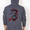 Dragon Pattern Cloth Computerized Embroidery Iron On/Sew On Patches PATC-WH0011-05-6