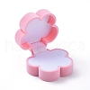 Plum Blossom Shape Velvet Jewelry Boxes X-VBOX-L002-F01-4