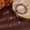Unicraftale 8Pcs 2 Colors 316 Surgical Stainless Steel European Beads FIND-UN0003-88-2