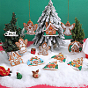 SUNNYCLUE 1Set Christmas Plastic Pendants DIY-SC0026-46B-4