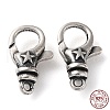925 Thailand Sterling Silver Lobster Claw Clasps STER-D003-20AS-3
