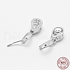 925 Sterling Silver Pendant Bails STER-E050-50S-3
