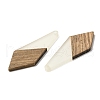 Luminous Glow in the Dark Wood & Resin Pendant WOOD-H104-02-3