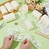   24 Yards 8 Styles Polyester Embroidery Mesh Flower Lace Ribbon OCOR-PH0004-73-3