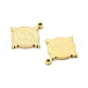 Ion Plating(IP) 316L Surgical Stainless Steel Pendants STAS-D029-31G-2