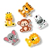 Lion/Tiger/Elephant/Monkey Zebra/Giraffe Silicone Focal Beads SIL-FS0001-19-2