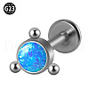 G23 Titanium Threadless Labrets WG33C7B-25-1