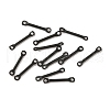 304 Stainless Steel Connector Charms STAS-Q323-04C-B-1