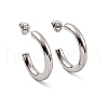 304 Stainless Steel Stud Earrings for Women EJEW-G346-07D-P-1