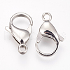 Tarnish Resistant 304 Stainless Steel Lobster Claw Clasps STAS-O114-057P-C-1