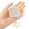 100Pcs Iron Ear Nuts KK-YW0002-09-4