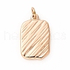 Ion Plating(IP) 304 Stainless Steel Pendants STAS-A076-15RG-2