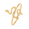 304 Stainless Steel Cuff Rings for Women RJEW-F175-01G-01-2