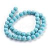 Synthetic Turquoise Beads Strands X-TURQ-S192-10mm-2-2