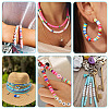 Beadthoven 2030Pcs 10 Color Handmade Polymer Clay Beads Strands CLAY-BT0001-03-8