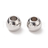 Tarnish Resistant 304 Stainless Steel Round Spacer Beads STAS-N020-18C-3