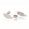 Non-Tarnish 304 Stainless Steel Stud Earring Findings STAS-Q223-03-2