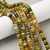 Natural Banded Agate Beads Strands G-F790-I01-01S-1
