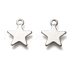 201 Stainless Steel Charms STAS-B001-14A-P-1