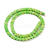 Dyed Synthetic Imperial Jasper Beads Strands G-M403-A37-02-3