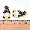 Alloy Enamel Pendants X-ENAM-T022-01H-3