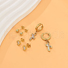 3 Pairs Elegant Stainless Steel Earring Sets OF1161-6-1