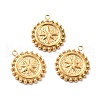 Ion Plating(IP) 316 Surgical Stainless Steel Pendants STAS-L265-14G-1