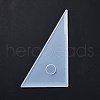 30/60/90 Degree Triangle Ruler Silicone Molds DIY-I096-06-2