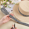   10 Yards Polyester Jacquard Arrow Ribbon OCOR-PH0004-16-3