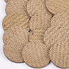 Handmade Straw Woven Pendants WOVE-S119-14C-1
