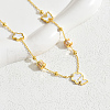 Fashionable Seashell Pendant Stainless Steel Necklace BR8749-1