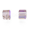 Transparent Glass Beads EGLA-N002-49-B02-4