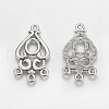 Alloy Teardrop Chandelier Component Links X-EA9733Y-2