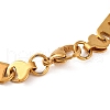 PVD Vacuum Plating 201 Stainless Steel Mariner Link Chain Bracelets BJEW-B078-77GP-3