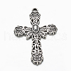 Tibetan Style Alloy Gothic Pendants PALLOY-AD-44022-AS-RS-1