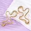 304 Stainless Steel Nuggets Stud Earrings for Women EJEW-A131-03G-3