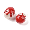 Natural Cultured Freshwater Pearl Enamel Beads PEAR-G014-05F-2