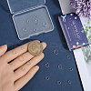SUNNYCLUE 24Pcs 4 Styles 925 Sterling Silver Split Jump Rings STER-SC0001-43-3