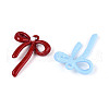 Rack Plating Spray Painted  Alloy and ABS Imitation Pearl Pendants PALLOY-T090-44-3