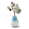 Mother's Day Natural Gemstone Chips Tree of Life Decorations DJEW-PW0012-038C-2